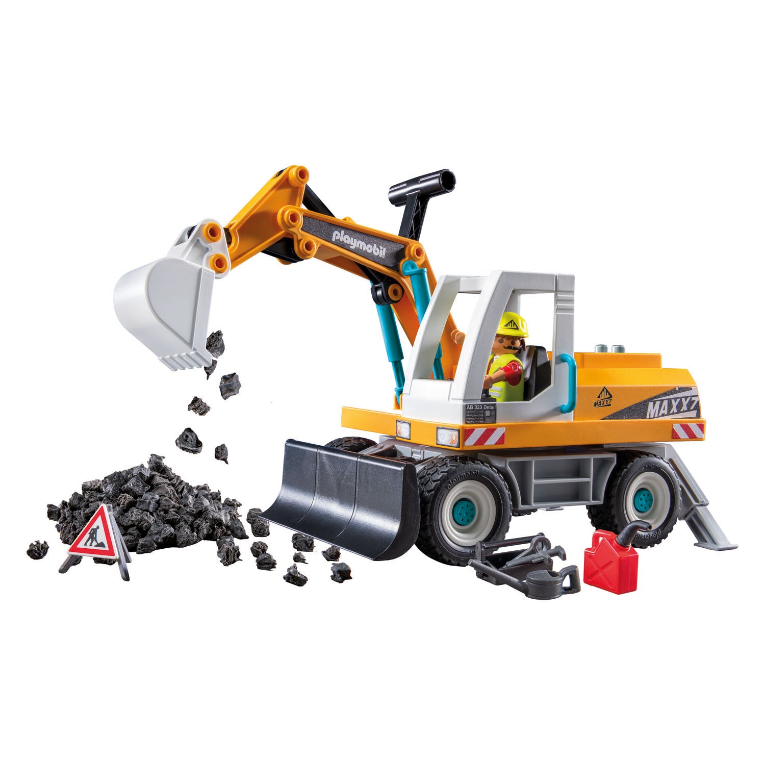 Playmobil 71749 großer Bagger
