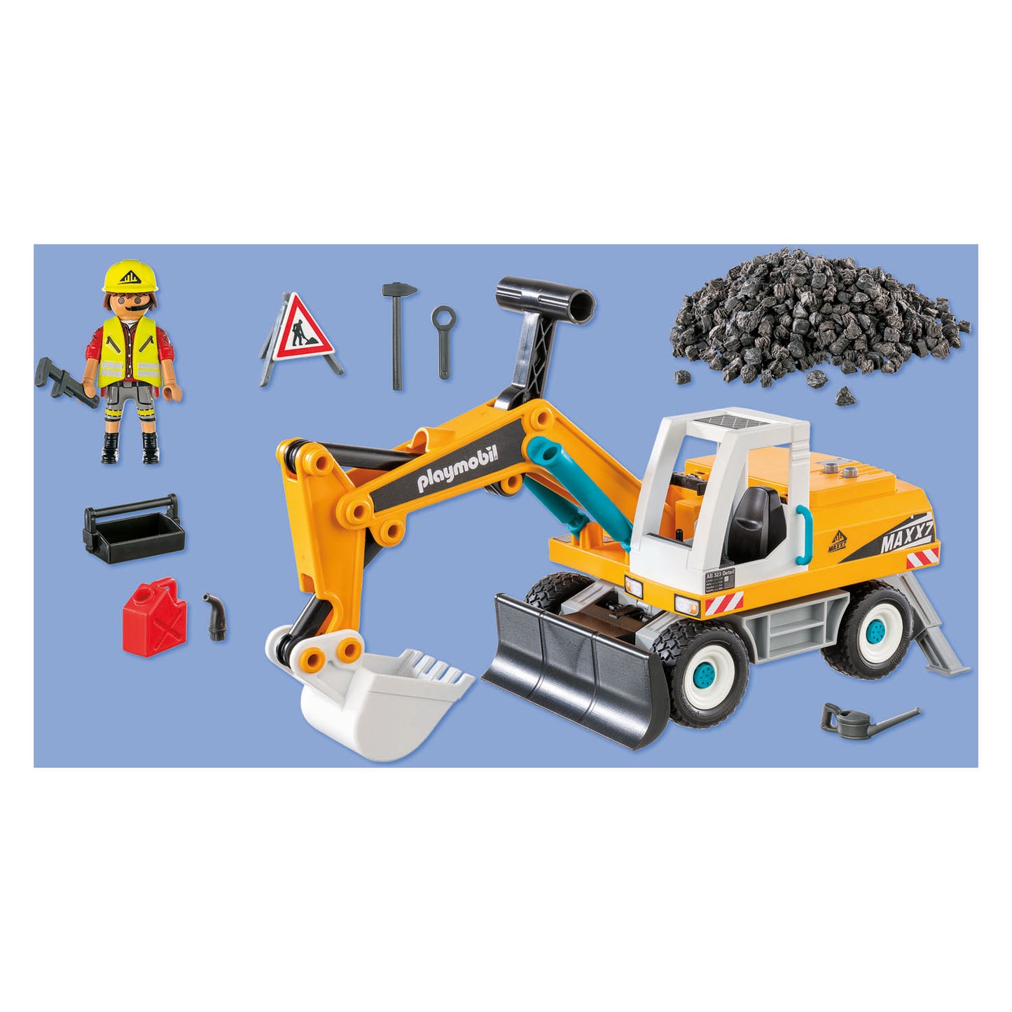 Playmobil 71749 großer Bagger