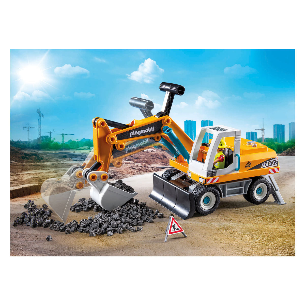 Playmobil 71749 großer Bagger