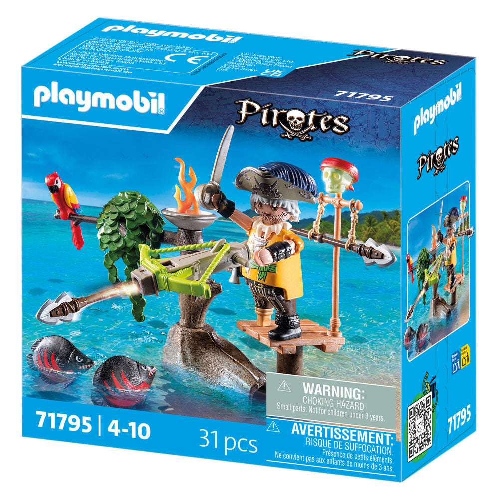 Playmobil 71795 Pirat mit Ballista
