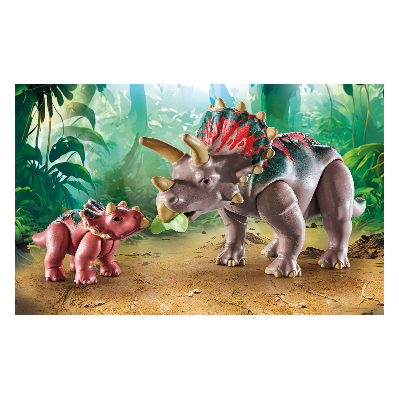 Playmobil 71821 Triceratops Familie