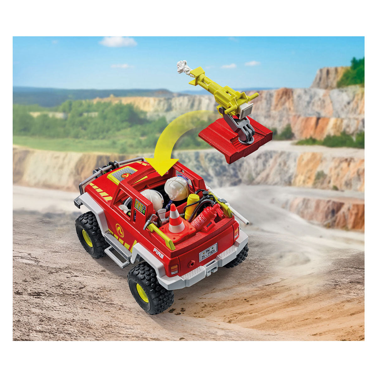 Playmobil 71824 Feuerwehrwagen