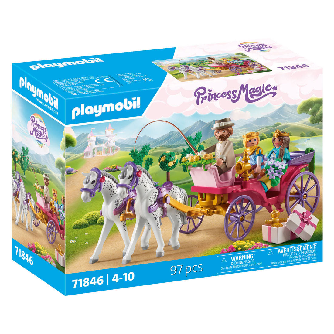 Playmobil 71846 Trainerfahrt mit Prince und Prinzessin