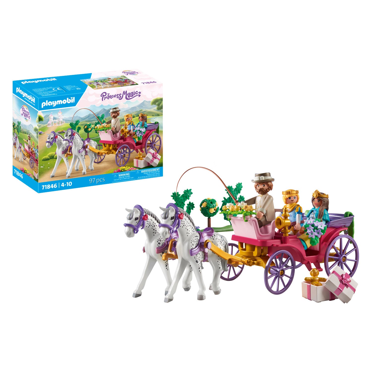 Playmobil 71846 Trainerfahrt mit Prince und Prinzessin