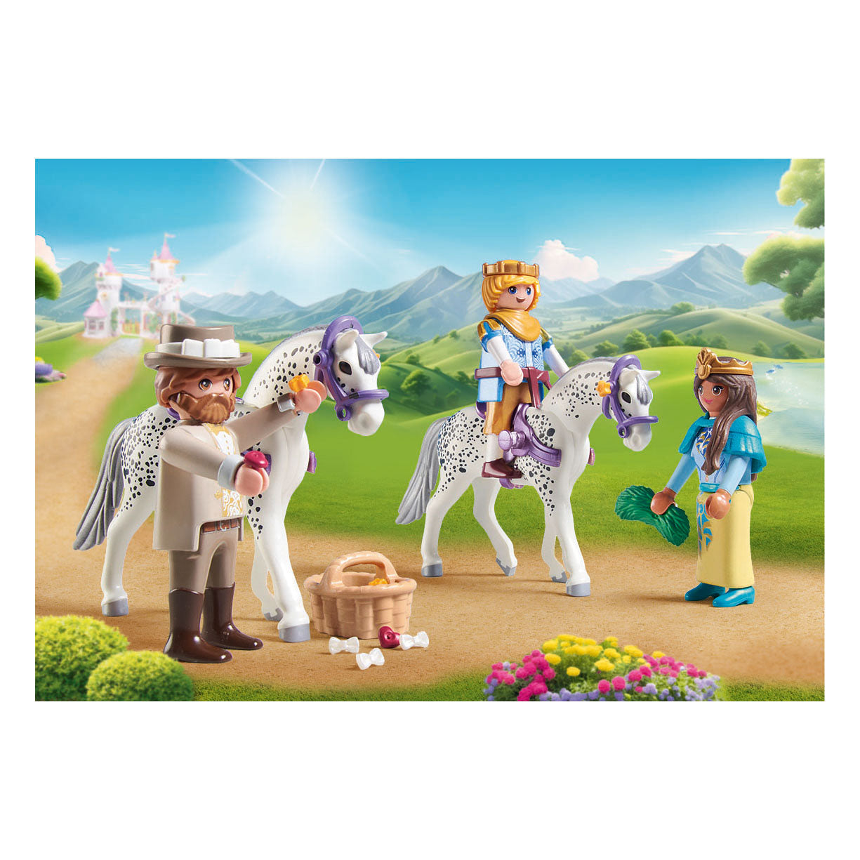 Playmobil 71846 Trainerfahrt mit Prince und Prinzessin