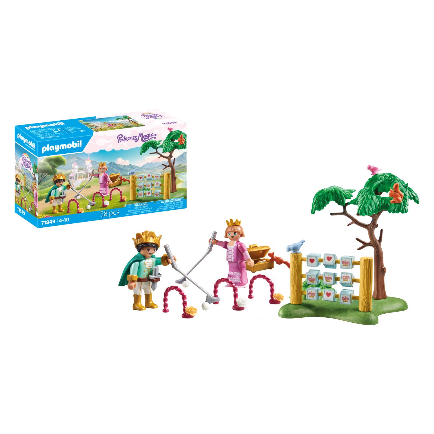 Playmobil Prinzessin Magic Royal Kinder auf dem Spielplatz 71849