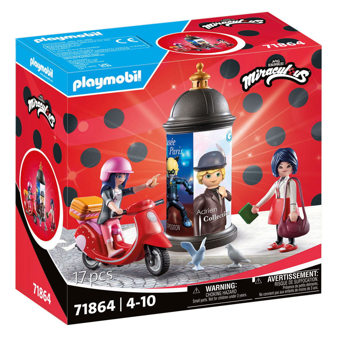 Playmobil Miraculous: Rollerfahrt in Paris 71864