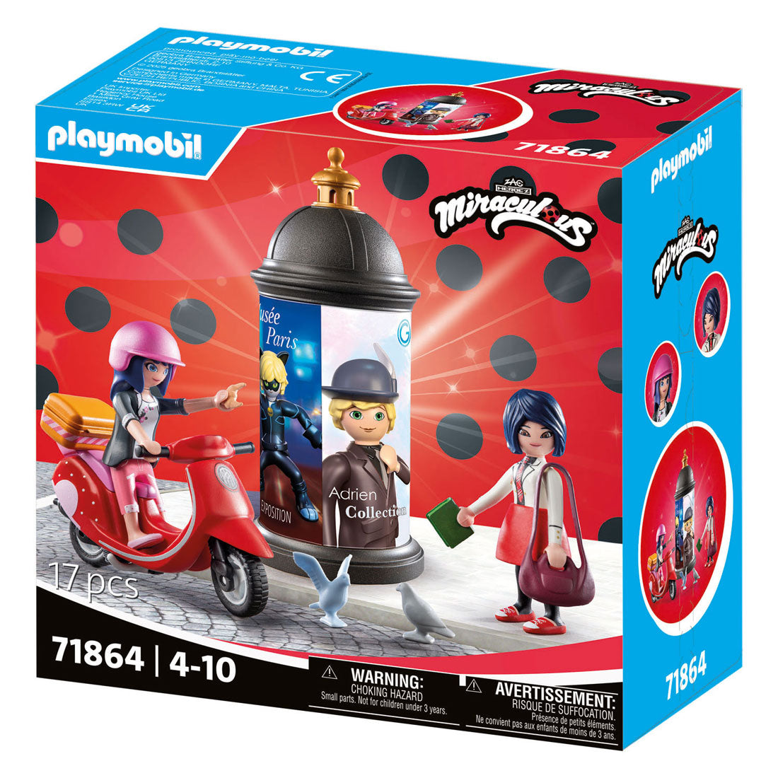 Playmobil Miraculous: Rollerfahrt in Paris 71864