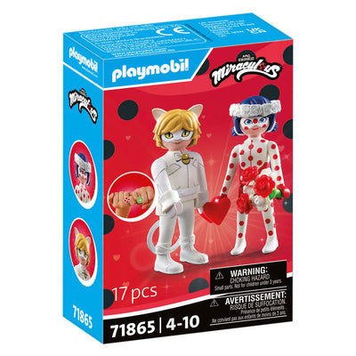 Playmobil Miraculous: Traumhochzeit von Ladybug Cat Noir 71865
