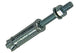 Mack 1019936 – Keilbolzen mit Gewindebolzen. verzinkt 4 Stück m6 x 75 mm | 5 Stück