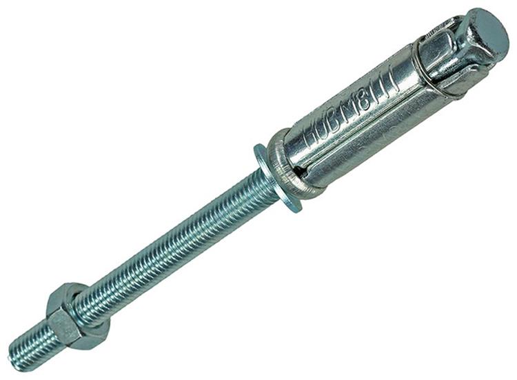 Mack 1019940 – Keilbolzen mit Gewindebolzen. verzinkt2 Stück m8 x 100 mm | 5 Stück