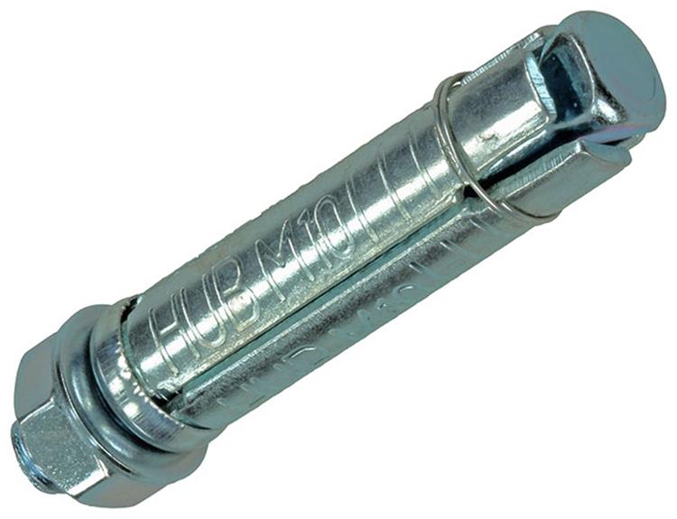 Mack 1019942 – Keilbolzen mit Gewindebolzen. verzinkt2 Stück m10 x 80mm | 5 Stück