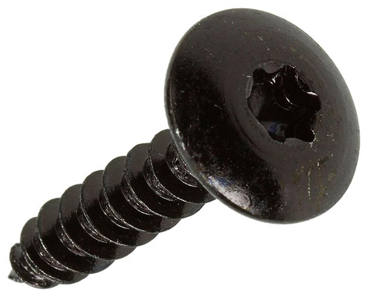 Mack 1019967 - Lukenschraube schwarz 6,0 x 30 mm 9 Stück | 5 Stück