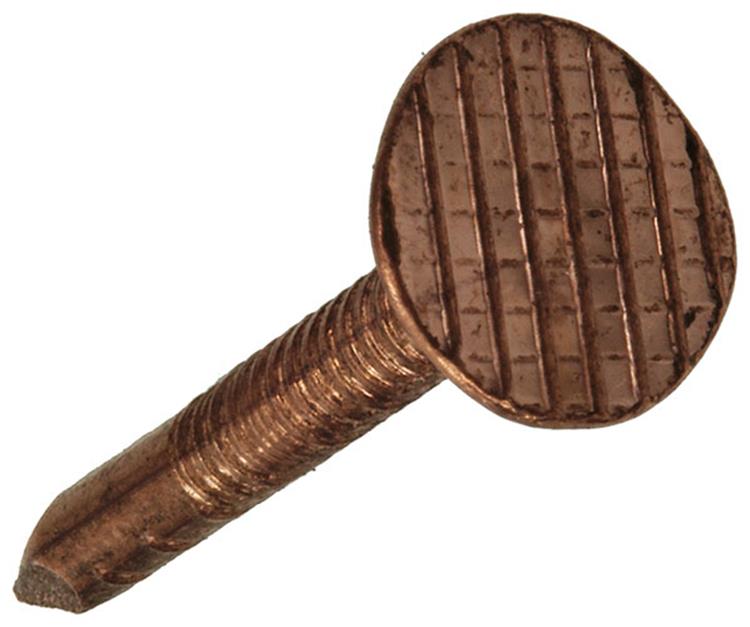 Mack 1019973 - Schiefernagel Kupfer 180 gr 2,5 x 25 mm | 5 Stück
