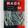 Mack 1017955 – Klammerstahl verzinkt 250 g 3,5 x 35 mm | 5 Stück