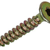 Mack 1018015 – Spanien plschr.vzkop-selbstmontage gelb plattiert 45 Stück 4,5 x 30 mm | 5 Stück
