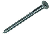 Mack 1018042 - Holzgewindebolzen Stahl verzinkt 21 Stück 6 x 70 mm | 5 Stück - afbeelding 1