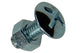 Mack 1018099 – Heizungsschraube + Mutter aus verzinktem Stahl, 45 Stück, M6 x 16 mm | 5 Stück