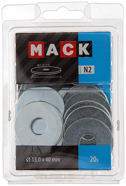 Mack 1018132 - Karosseriescheibe verzinkt20 Stück 13,0 x 40 mm | 5 Stück