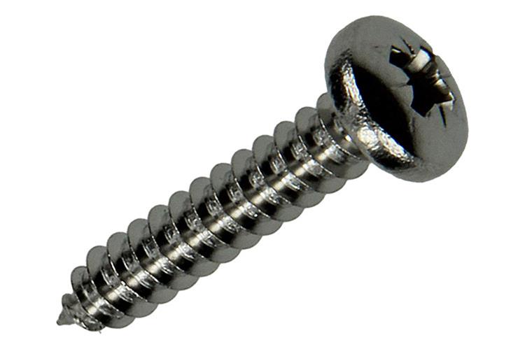 Mack 1020020 – selbstschneidende Schraube Zylinderkopf A2 25 Stück 4,8 x 25 mm | 5 Stück