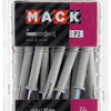 Mack 1018168 - Nylon-Nageldübel Polyamid 22 Stück 8 x 80 mm | 3 Stück