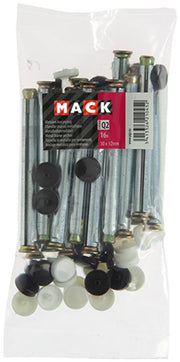 Mack 1018170 - Metallrahmendübel verzinkter Stahl 16 Stück 10 x 90 mm | 5 Stück - afbeelding 2