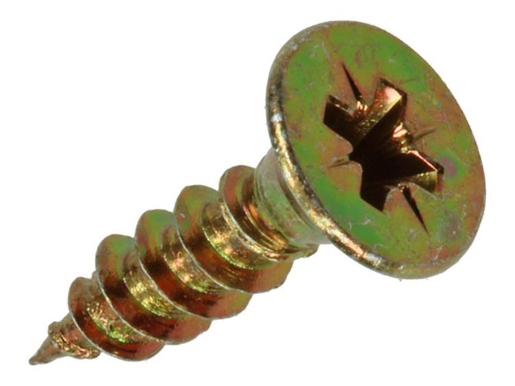 Mack 1020109 - Spanplattenschraube VZ-Kopf gelb VZ 200 Stück 5,0 x 20 mm | 5 Stück
