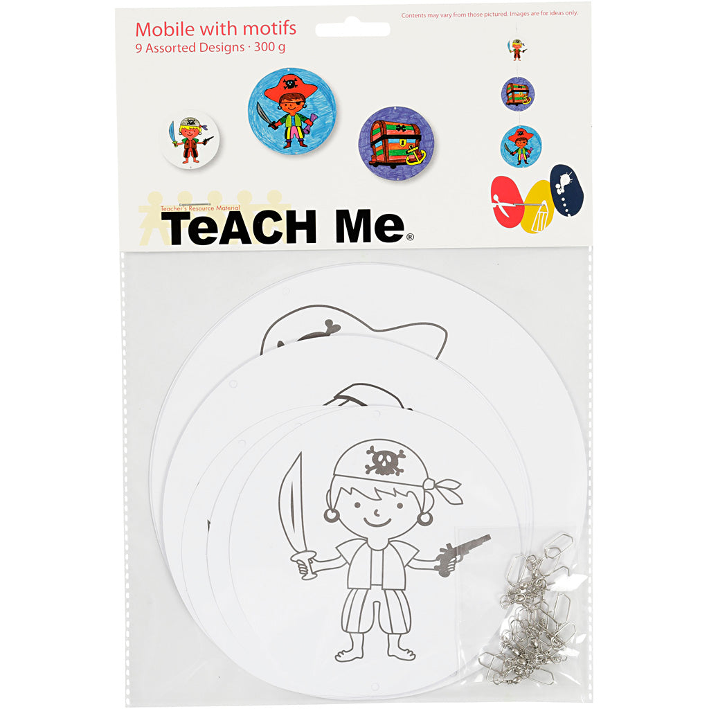 Creativ Firmenmobiles mit Motiv, D 12+15+18 cm, 300 gr, weiß, 3 Set 1 Box