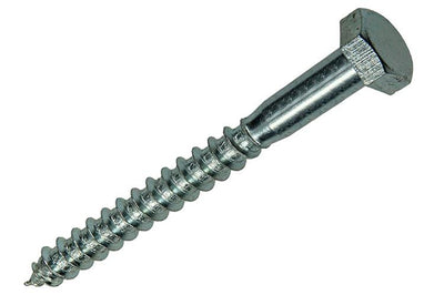 Mack 1020182 - Holzgewindebolzen verzinkt 25 Stück 10 x 100 mm | 3 Stück