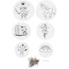 Creativ Firmenmobiles mit Motiv, D 12+15+18 cm, 300 gr, weiß, 20er Set 1 Box