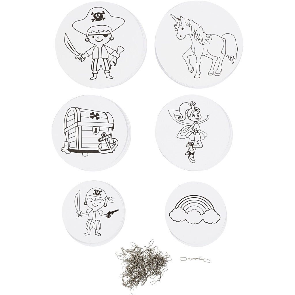 Creativ Firmenmobiles mit Motiv, D 12+15+18 cm, 300 gr, weiß, 20er Set 1 Box