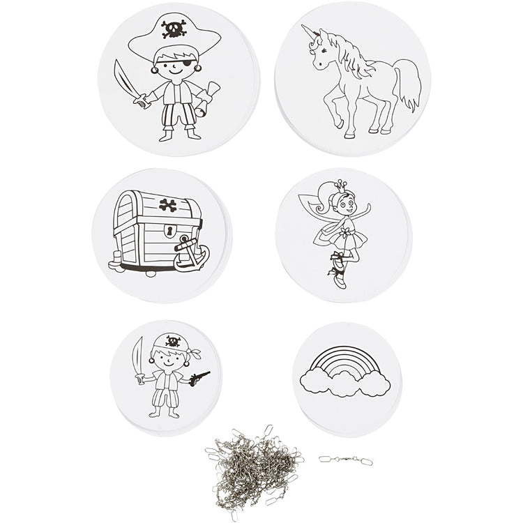 Creativ Firmenmobiles mit Motiv, D 12+15+18 cm, 300 gr, weiß, 20er Set 1 Box