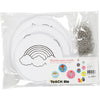 Creativ Firmenmobiles mit Motiv, D 12+15+18 cm, 300 gr, weiß, 20er Set 1 Box