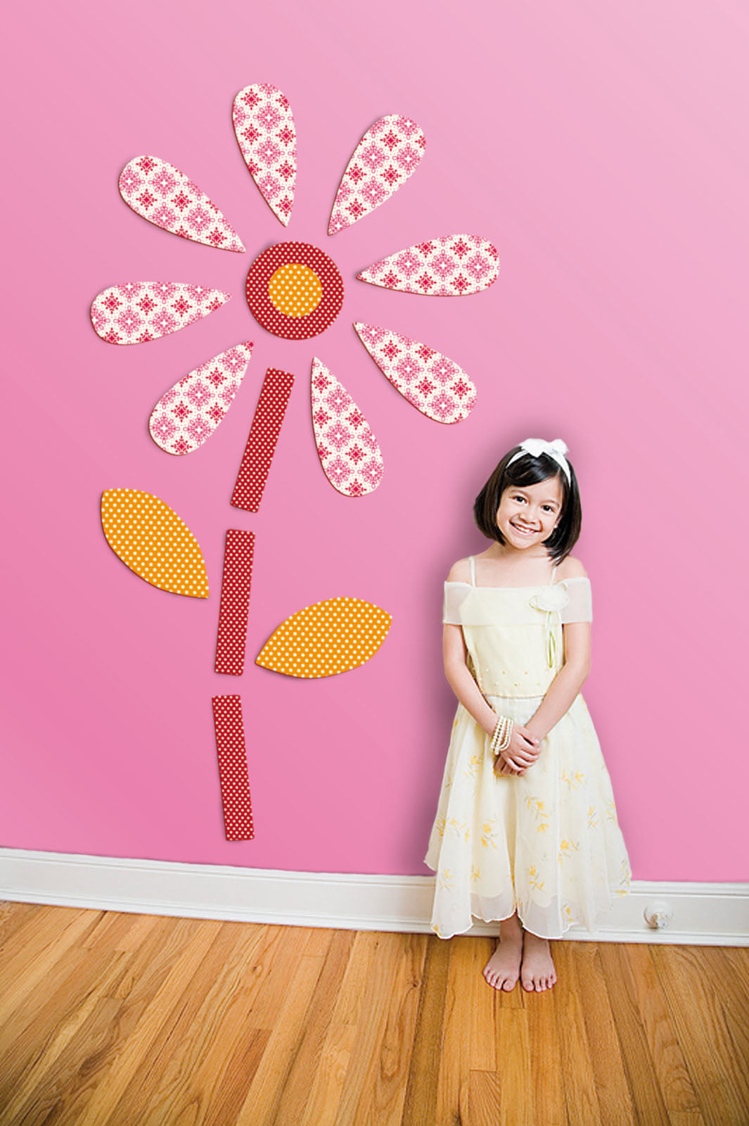 Vaessen kreativ • MDF XXL Blume + -100x200cm
