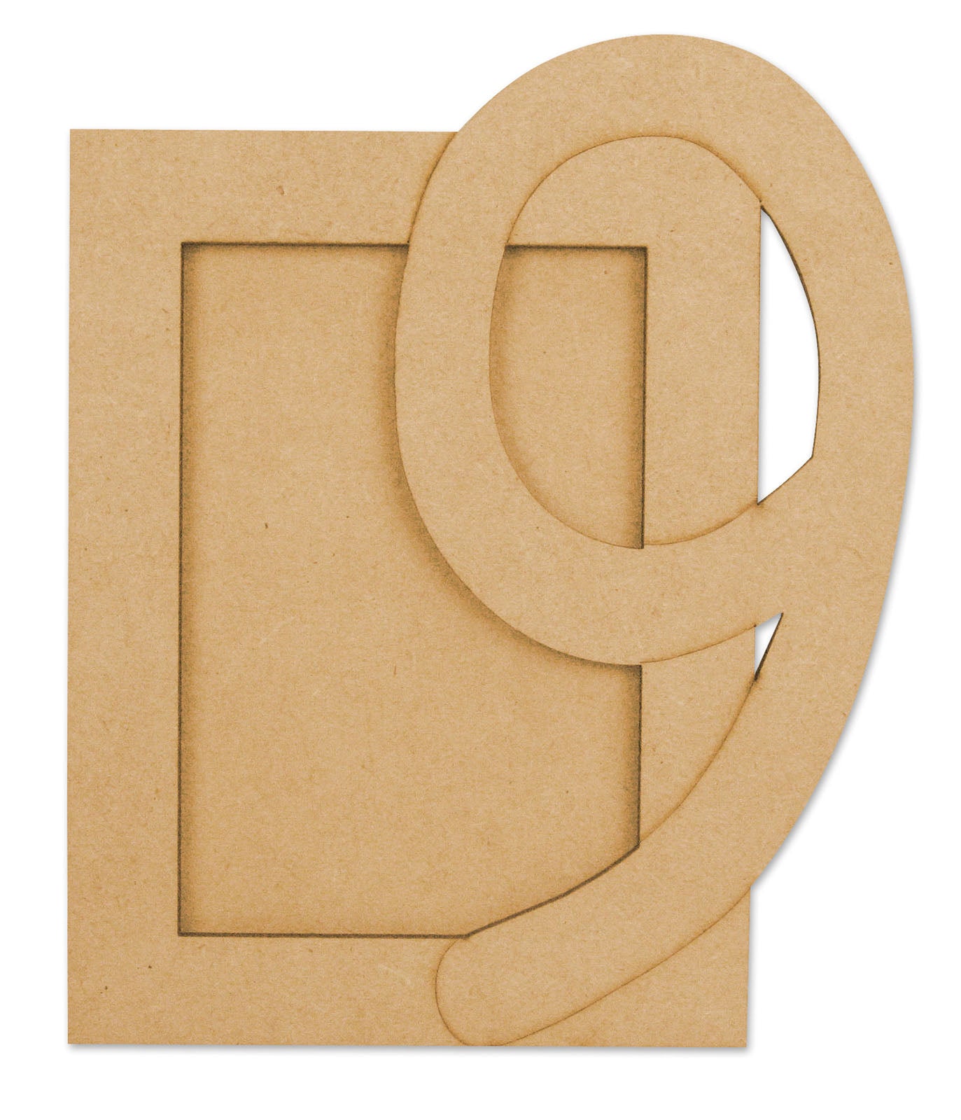 Vaessen Creative • MDF-Fotorahmen, Figur, Porträt, 9