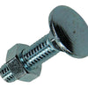Mack 1020204 – Holzschraube + Mutter verzinkt 25 stm8 x 30 mm | 5 Stück