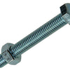Mack 1020222 – Hahnschraube + Mutter verzinkt 16 Stück M8 x 60 mm | 5 Stück