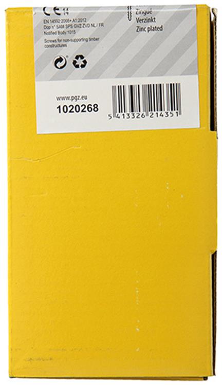 Mack 1020268 – Spanplattenschraube VZ-Kopf GVZ 250 Stück 5,0 x 50 mm | 1 Stk