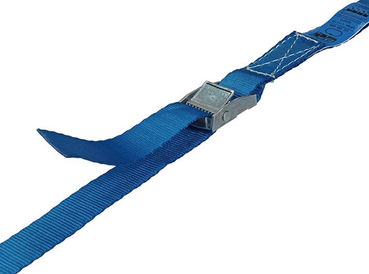 Mack 1023383 – Band Polyester, mit Schnalle, 25 mm – 2,5 m, max. 250 kg | 12 Stück