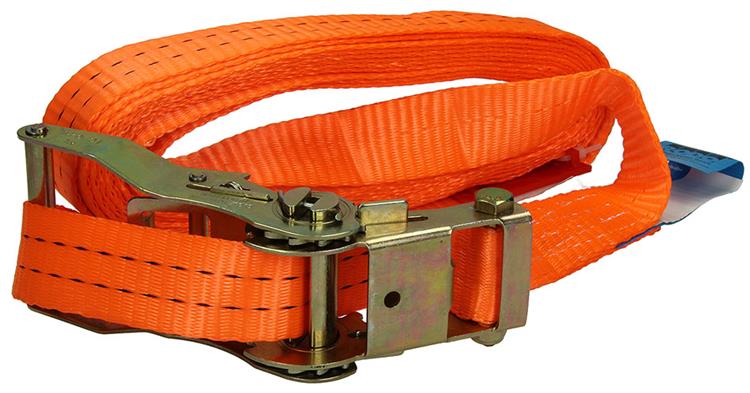 Mack 1023388 – Spanngurt PE, Ratschenspanner 35 mm – 6 m, max. 2000 kg | 5 Stück