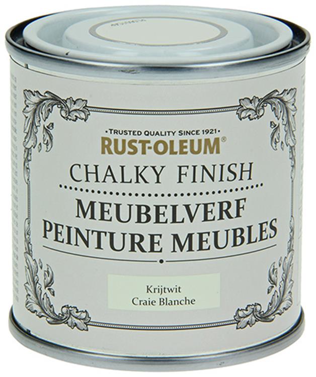 Rust-Oleum 1050947 – Möbelfarbe Kreideweiß 125 ml | 1 Stk