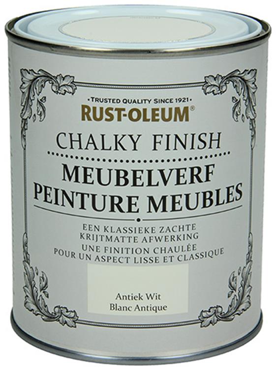 Rust-Oleum 1050948 – Möbelfarbe Antikweiß 750 ml | 1 Stk