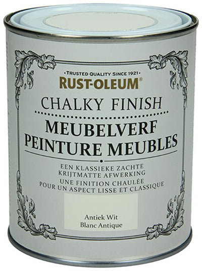 Rust-Oleum 1050948 – Möbelfarbe Antikweiß 750 ml | 1 Stk