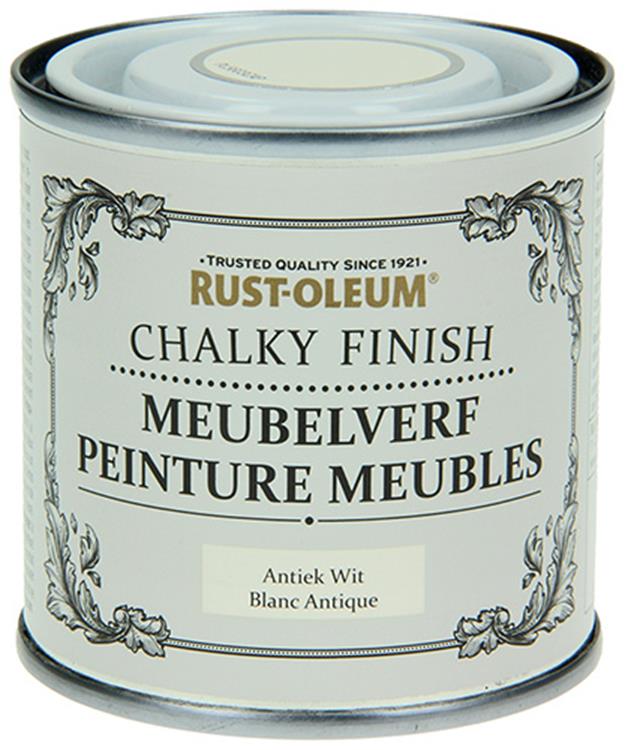 Rust-Oleum 1050949 – Möbelfarbe Antikweiß 125 ml | 1 Stk