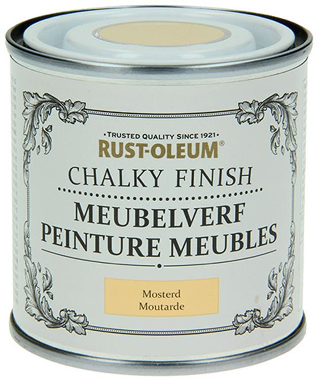 Rust-Oleum 1050953 – Möbelfarbe Senf 125 ml | 1 Stk