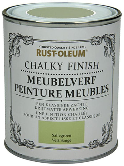 Rust-Oleum 1050960 – Möbelfarbe Salbeigrün 750 ml | 1 Stk