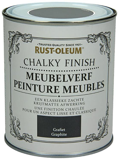 Rust-Oleum 1050966 – Möbelfarbe Graphit 750 ml | 1 Stk