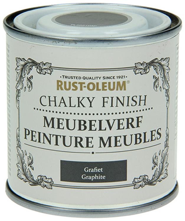 Rust-Oleum 1050967 – Möbelfarbe Graphit 125 ml | 1 Stk