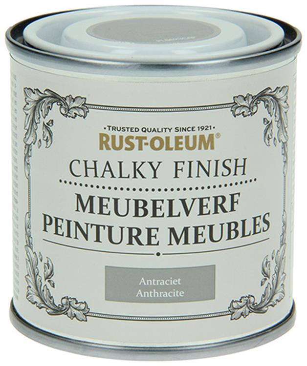 Rust-Oleum 1050969 – Möbelfarbe Anthrazit 125 ml | 1 Stk