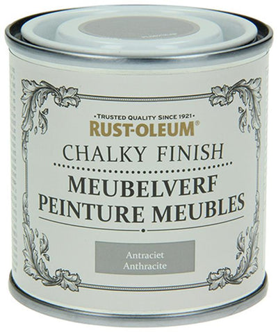 Rust-Oleum 1050969 – Möbelfarbe Anthrazit 125 ml | 1 Stk